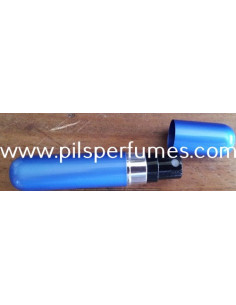MINI BOTELLA spray RECARGABLE PARA RELLENAR EL PERFUME Color Azul 2