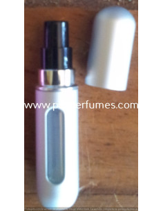 MINI BOTELLA spray  RECARGABLE PARA RELLENAR EL PERFUME Color GRIS 2