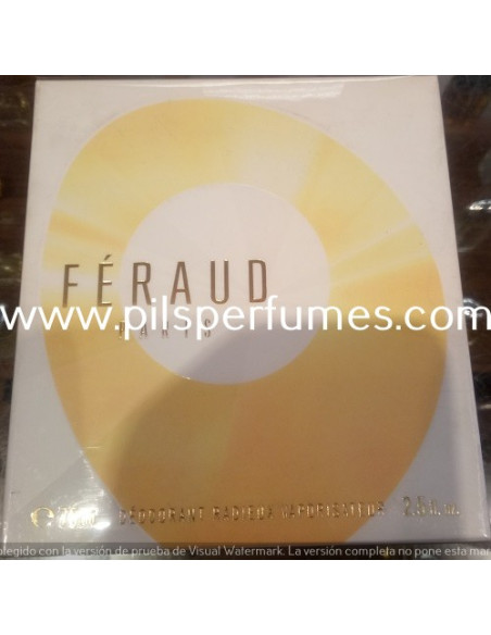 FERAUD WOMEN de LOUIS FERAUD DEODORANT RADIEUX VAPORISATEUR 75 ml