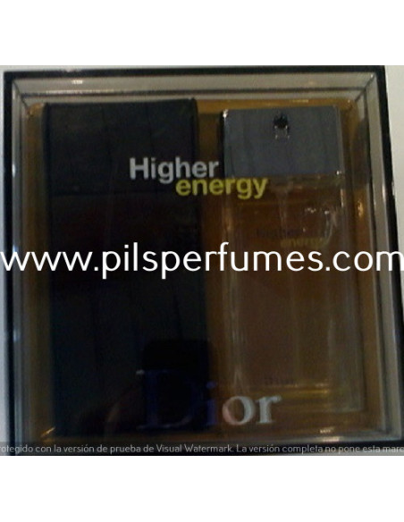 HIGHER ENERGY de Christian Dior  SET 2 BOTELLAS de 30 ml VAPO cada una