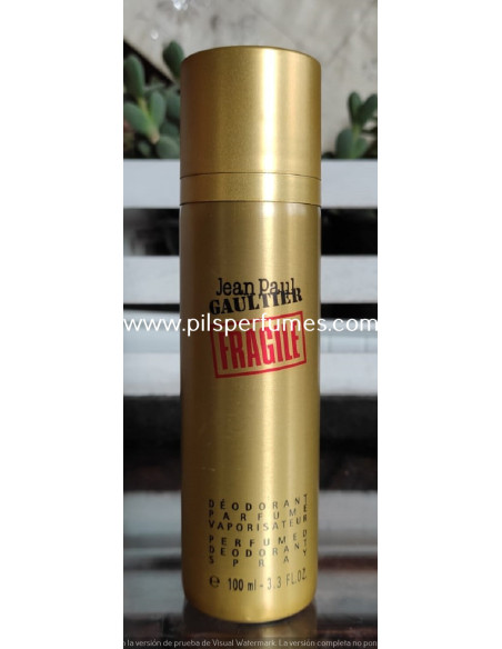 Fragile Jean Paul Gaultier  DESODORANTE 100 ml Vaporizador  Producto descatalogado imagen real