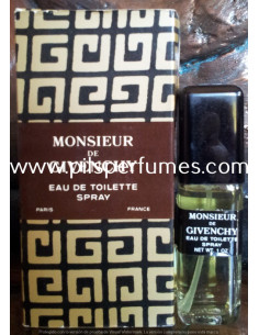 Monsieur de Givenchy Givenchy 28 ml Vaporizador eau de toilette perfume descatalogado imagen real