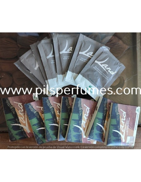 Land Lacoste LOTE: VIALES  1.5 ml X 7 unidades :10.5 ml SHAMPOOING INTEGRAL 10 ml X 10 unidades:100 ml
