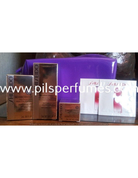 NECESER SHISEIDO EN CHAROL COLOR LILA
