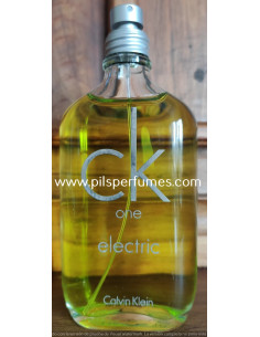 Ck One Electric de Calvin Klein 100 ml  vaporizador, perfume descatalogado, imagen real
