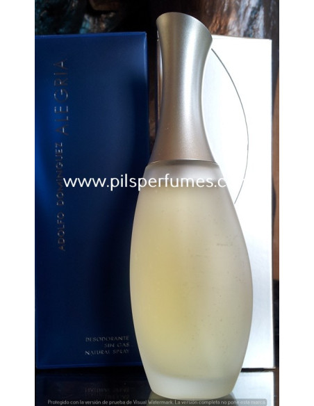 Alegria Adolfo Dominguez para Mujeres deodorant 100 ml.desodorante