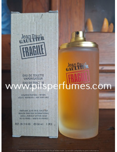 Fragile Eau de Toilette Jean Paul Gaultier 100 ml VAPORIZADOR EAU DE TOILETTE , imagen real, perfume descatalogado