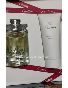 Eau de Cartier SET 100 ml vaporizador+ shower gel 100 ml descatalogado 2
