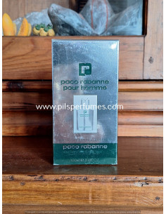 Paco Rabanne Pour Homme Metal Prestige Edition Eau de Toilette  100ml perfume descatalogado