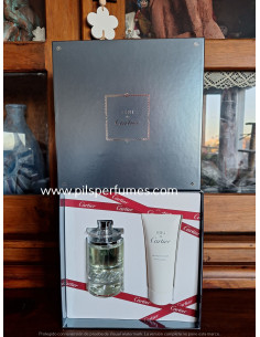 Eau de Cartier SET 100 ml vaporizador+ shower gel 100 ml descatalogado