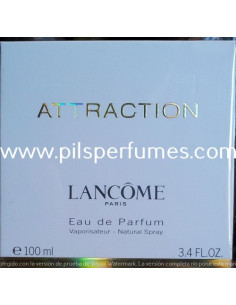 Attraction Lancome 100 ml Vaporizador eau de parfum perfume descatalogado